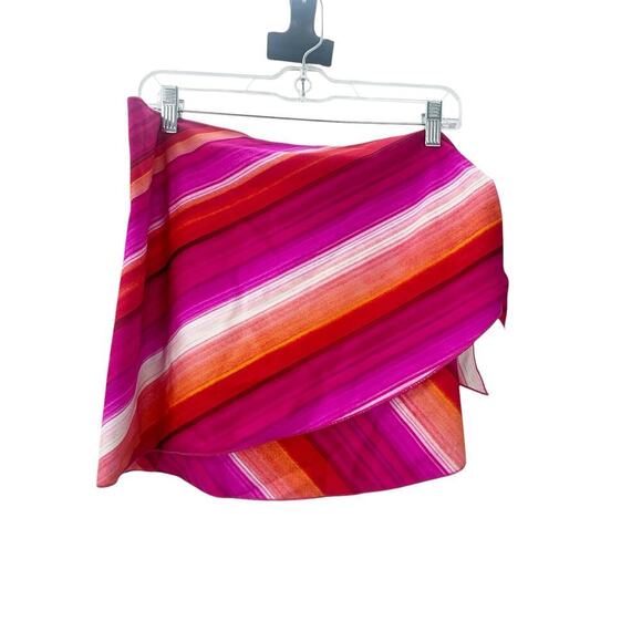 Trina Turk Reversible Solstice Micro Sarong Swim Cover-Up Skirt MulticoL NWT - Picture 6 of 12